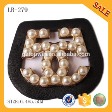 LB279 Custom brand logo leather patch for handbag